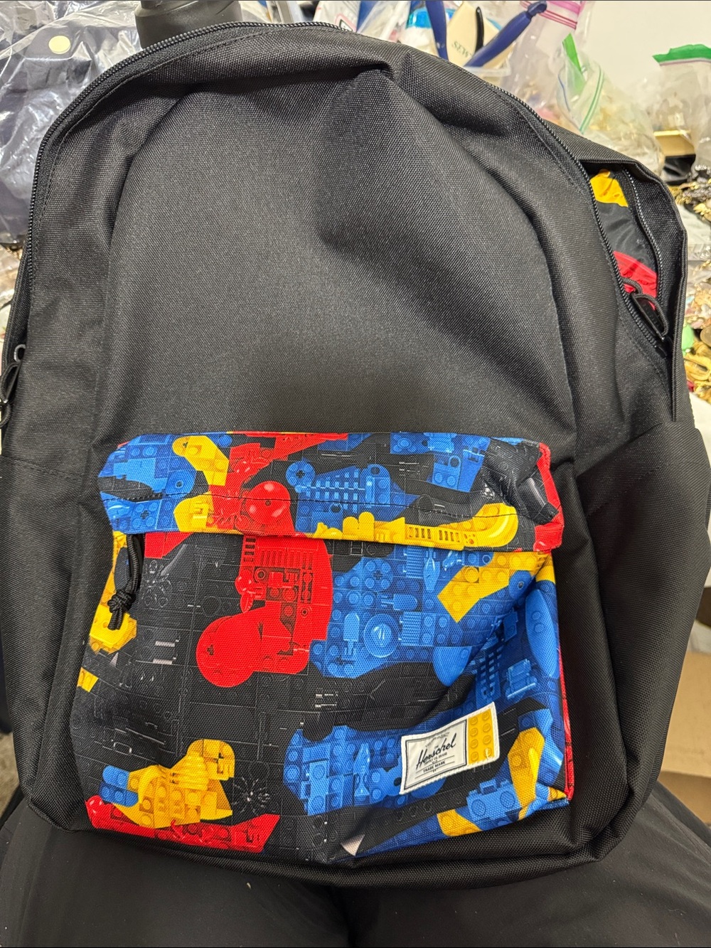 Herschel Supply Co. Scavenger Hunt LEGO Bricks Classic XL Backpack Laptop Sleeve